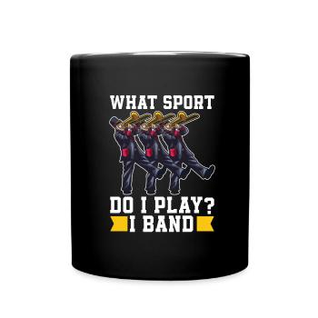 Fanfahrzug Spielmannszug Lustig - Mug uni - noir - Devant