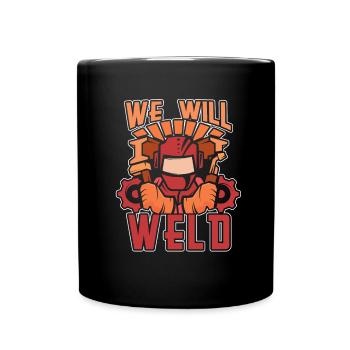Welder Locksmith Humor - Full Colour Mug - black - Front