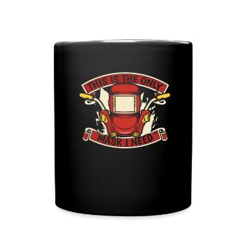 Welder Locksmith Mask - Full Colour Mug - black - Front
