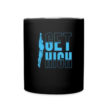 Plongée Plongée Sarcastique - Mug uni - noir - Devant