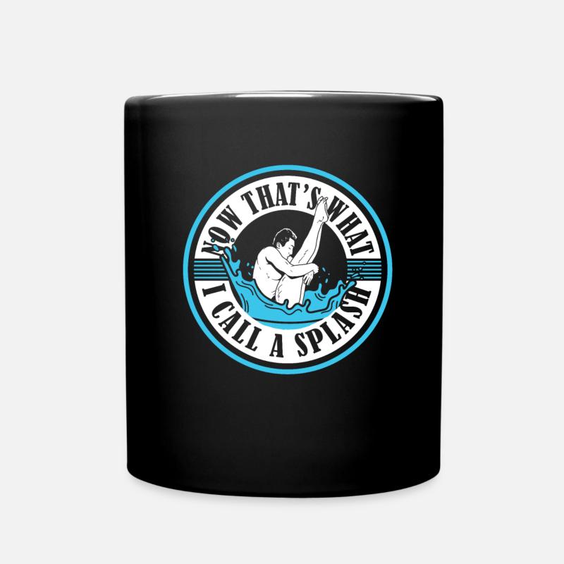 Humour de plongée plongée - Mug uni - noir