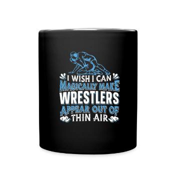 Lutteur Funny - Mug uni - noir - Devant