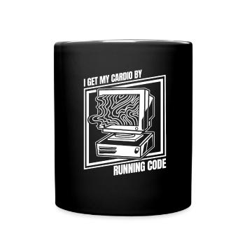 Développeur, Codeur, Programmeur, Informatique - Mug uni - noir - Devant