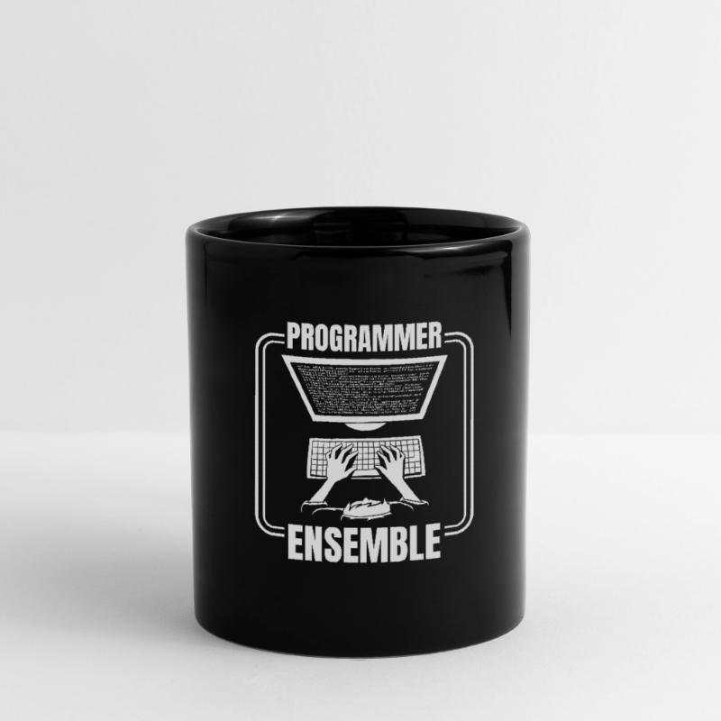 Entwickler Coder Programmierer Computer Tasse einfarbig
