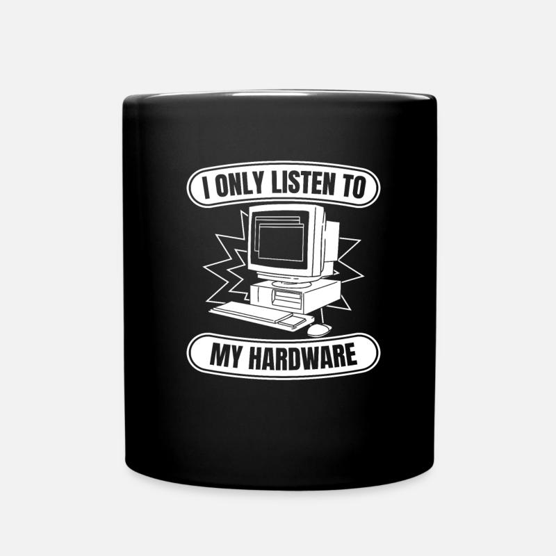 Entwickler Coder Programmierer Hardware - Tasse einfarbig - Schwarz