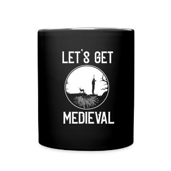 Tir à l’arc Archer de tir à l’arc - Mug uni - noir - Devant