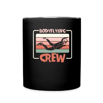 Parachutisme intérieur Indoor Fallschirmspringen - Mug uni - noir - Devant