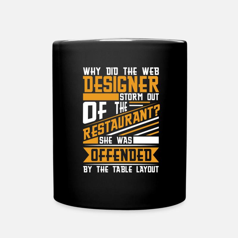 Web Entwickler Webdeveloper Witzig - Tasse einfarbig - Schwarz
