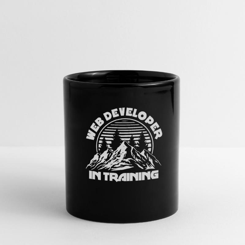 Web Entwickler Webdeveloper Ausbildung Tasse einfarbig