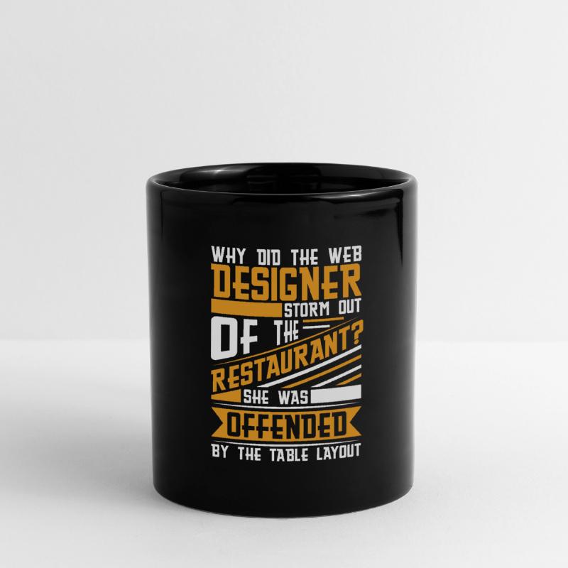 Web Entwickler Webdeveloper Witzig Tasse einfarbig