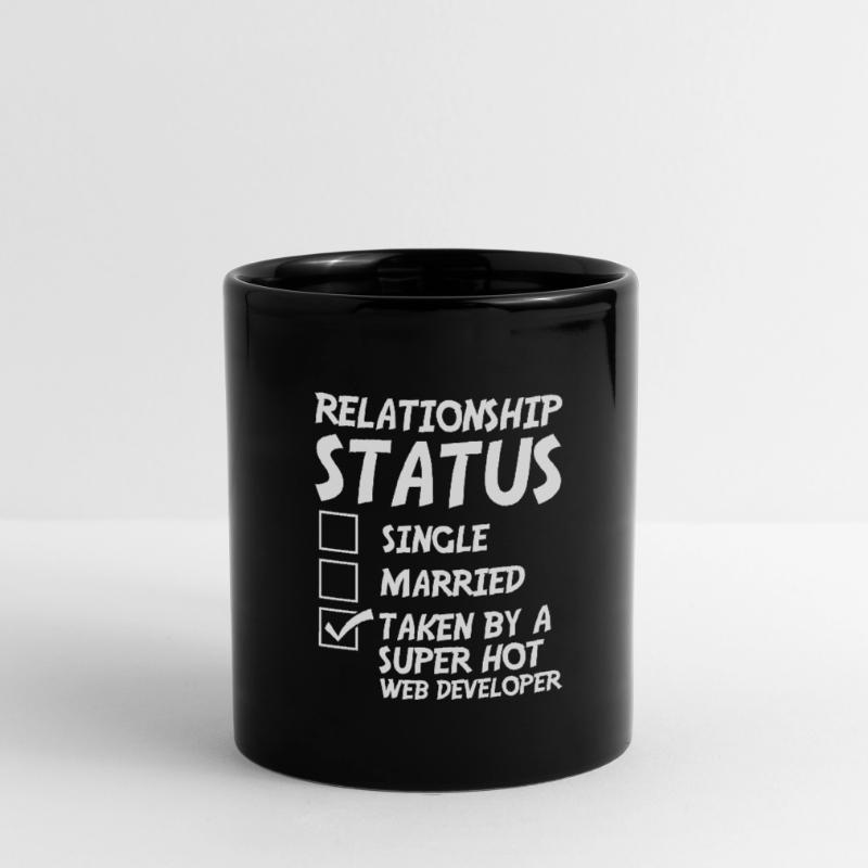 Web Entwickler Webdeveloper Witzig Tasse einfarbig