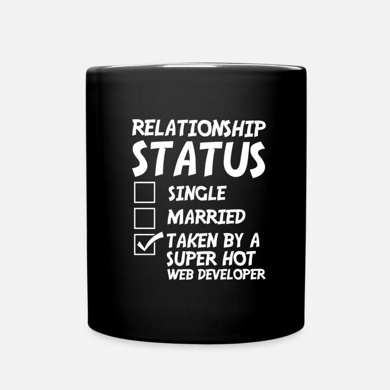 Web Entwickler Webdeveloper Witzig - Tasse einfarbig - Schwarz