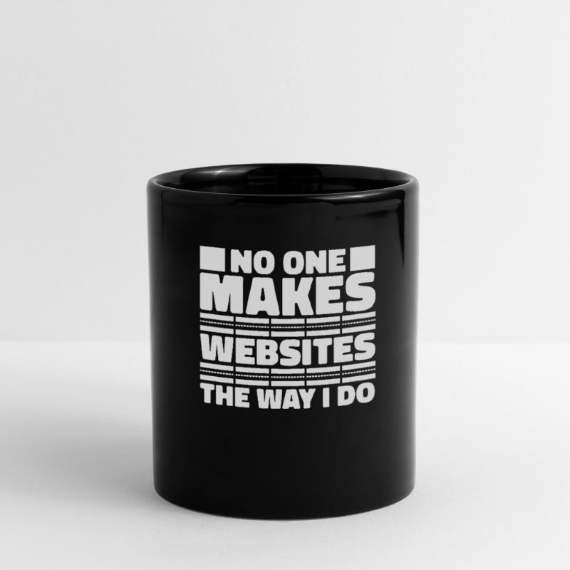 Web Entwickler Webdeveloper Witzig Tasse einfarbig