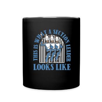 Fanfahrzug Spielmannszug Führer - Full Colour Mug - black - Front