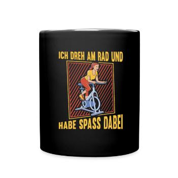 Indoor Cycling - Full Colour Mug - black - Front