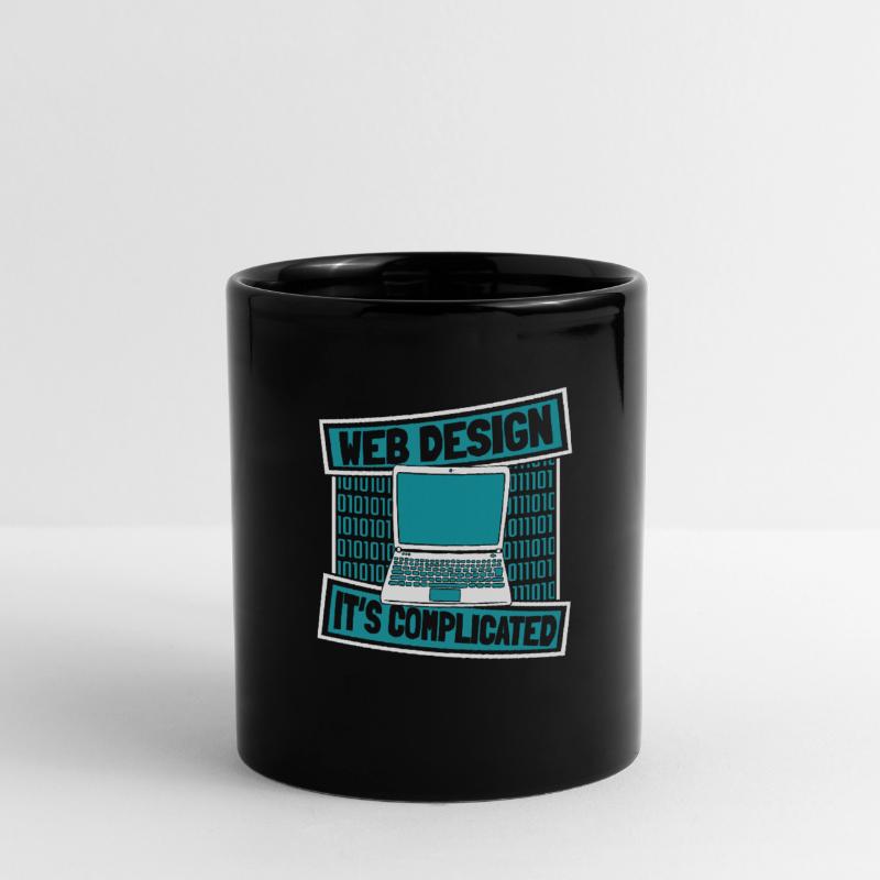 Web Entwickler Webdeveloper Lustig Tasse einfarbig