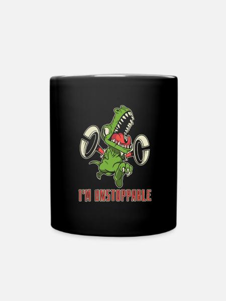 Dinosaure Drôle de dinosaure adulte - Mug uni - noir