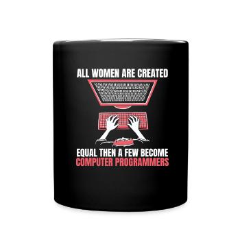 Développeur, Codeur, Programmeur, Informatique - Mug uni - noir - Devant
