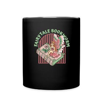 Book Bookworm Bookworm Fairy Book Fairy - Mug uni - noir - Devant