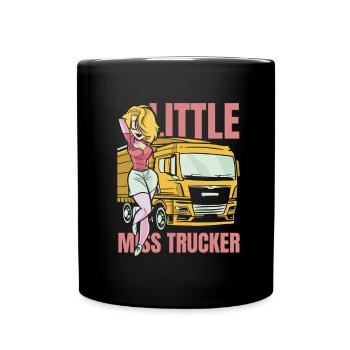 Chauffeur de camion Camionneur Chauffeur de camion - Mug uni - noir - Devant