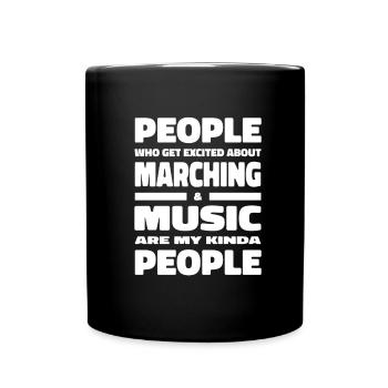 Fanfahrzug Spielmannszug Witzig - Mug uni - noir - Devant