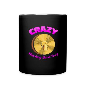 Fan Parade Minstrel Checkers - Full Colour Mug - black - Front