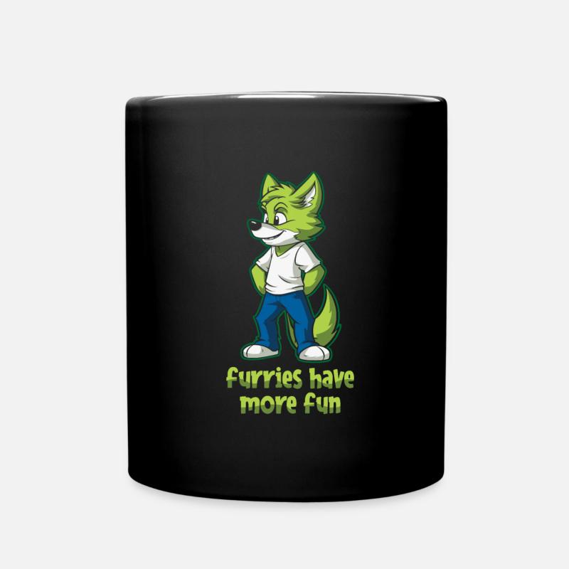 Furry Fandom Fursuits Drôle - Mug uni - noir