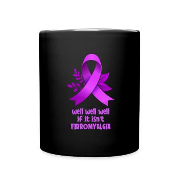 Fibromyalgie Rhumatisme mignon - Mug uni - noir - Devant