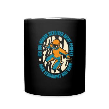 Le parachutisme intérieur à son meilleur - Mug uni - noir - Devant