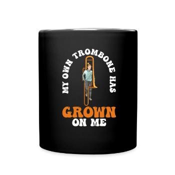 Spielmannszug Trombone Funny - Full Colour Mug - black - Front
