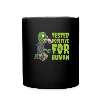 Zombie Halloween Cool - Mug uni - noir - Devant