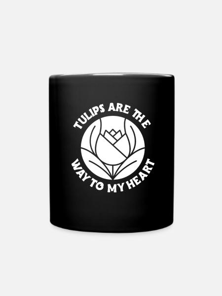 Tulipes Tulipes - Mug uni - noir