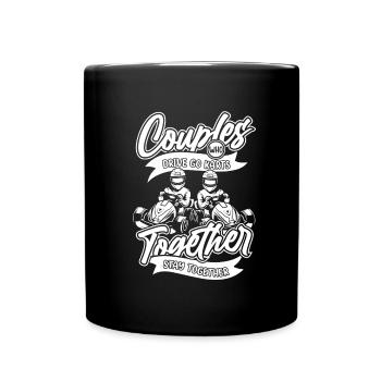 Go Kart Karting Karting Karting Driver Couples - Full Colour Mug - black - Front