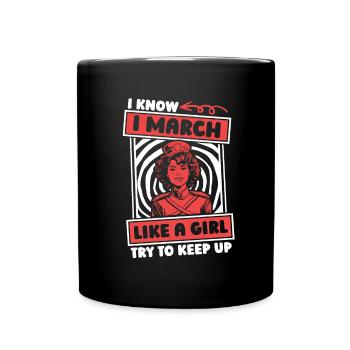 Fan Parade Brass Band Girls - Mug uni - noir - Devant