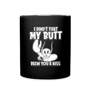 Hummer Lobster - Tasse einfarbig - Schwarz - Vorne