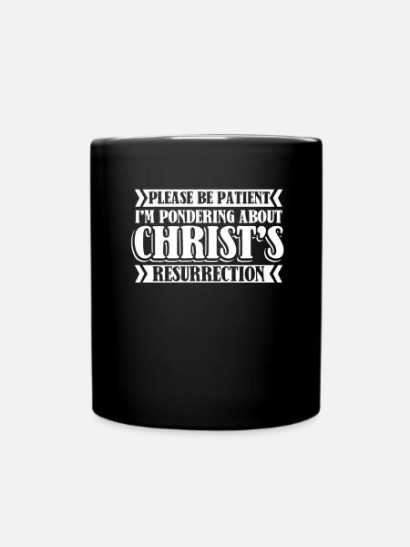 Christian Christianity - Full Colour Mug - black