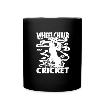 Cricket - Full Colour Mug - black - Front