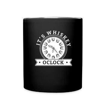 Whisky Whiskey - Tasse einfarbig - Schwarz - Vorne