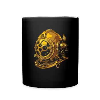 Plongée Plongeur Cool Commercial Diving - Mug uni - noir - Devant