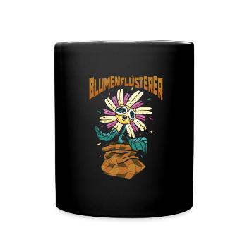 Hobbygärtner Garten Witzig - Tasse einfarbig - Schwarz - Vorne