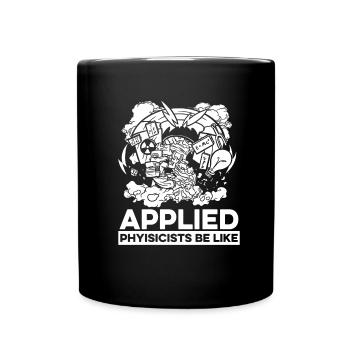 Physique Physiciens Physique appliquée - Mug uni - noir - Devant
