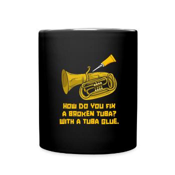 Music Teacher Music Teacher Funny - Full Colour Mug - black - Front