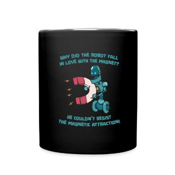 Robotique Ai Robot Drôle - Mug uni - noir - Devant