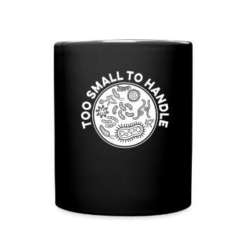 Biologiste Lustig - Mug uni - noir - Devant
