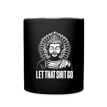 Bouddha bouddhiste drôle - Mug uni - noir - Devant