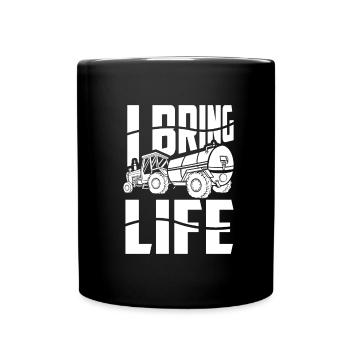 Chauffeur de camion Camionneur Chauffeur de camion - Mug uni - noir - Devant