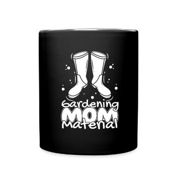 Jardinier amateur Jardin Maman de jardin - Mug uni - noir - Devant