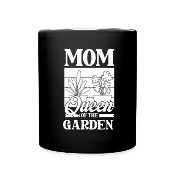 Jardinier amateur jardin maman - Mug uni - noir - Devant