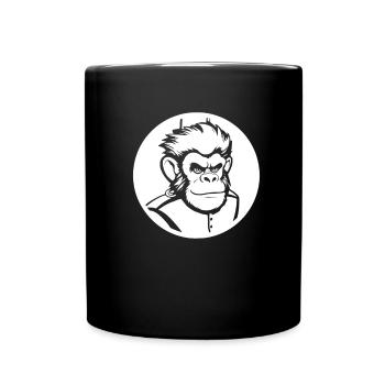 Fan train marching band - Full Colour Mug - black - Front