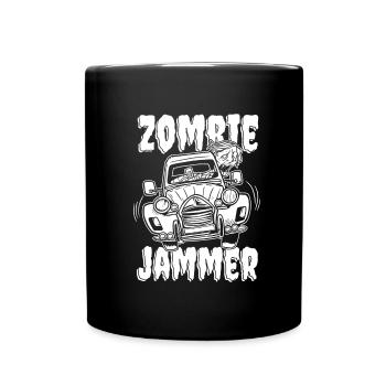 Zombie Halloween - Mug uni - noir - Devant